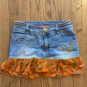 southpole mini skirt